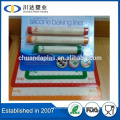 Custom size 100% food grade custom bpa free fiberglass silicone baking mat